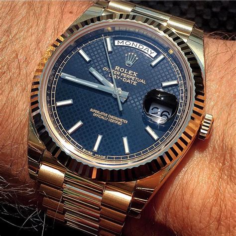 rolex blue dial review.